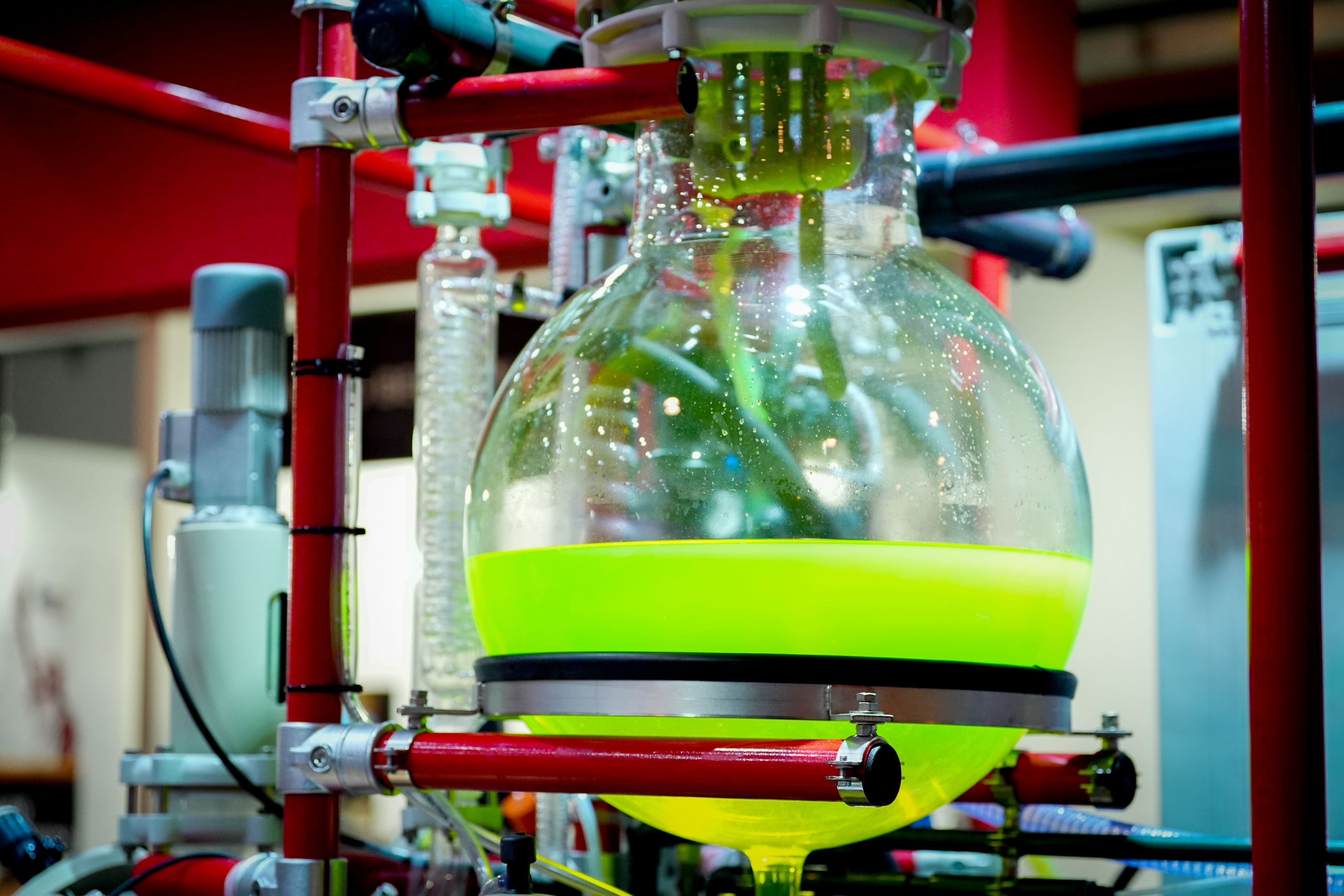 Refining and recovery of production residues